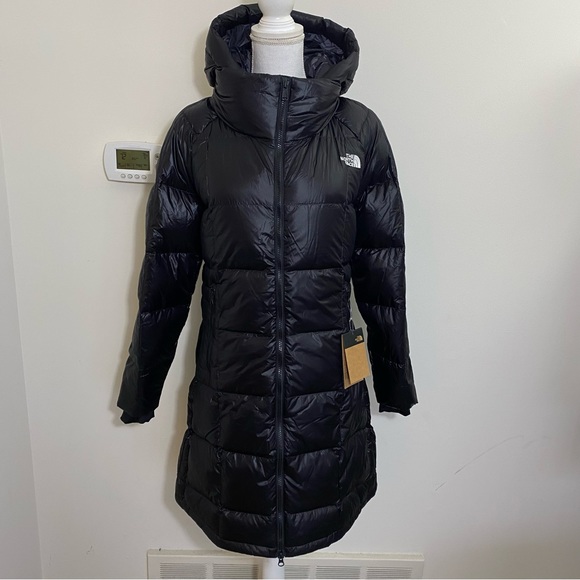 The North Face Women's Acropolis Parka Down Coat TNF Black Sz M NWT - Picture 2 of 14